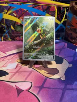 Pokemon TCG Chespin 087/086 Chaos Rising Illustration Rare - Image 1