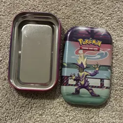 Pokemon tins,coins,charzard mat,evolving skies player guide,gold cards - Image 2