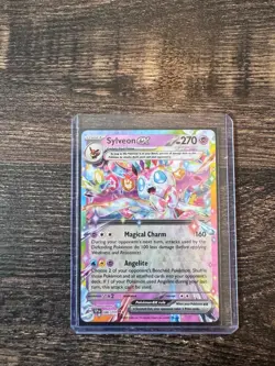 Sylveon ex Holo 086/191 SSP SV08: Surging Sparks Pokemon Card NM - Image 1