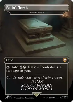Balin's Tomb - Ancient Tomb Commander: the Lord of the Rings: Tales of... - Image 1