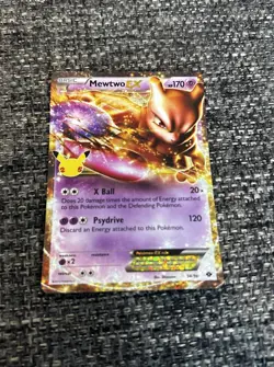 The Pokemon Company Mewtwo EX 54/99 Celebrations Classic Collection Holo 170 HP - Image 1