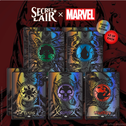 SECRET LAIR X MARVEL'S SPIDER-MAN: MANA SYMBIOTE RAISED FOIL EDITION Preorder - Image 1