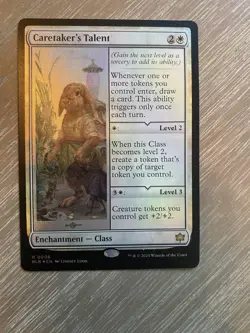 🔮 MTG: Caretaker's Talent Bloomburrow Foil - Image 1