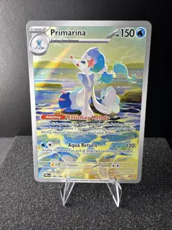 2026 Primarina 088/084 Illustration Rare Pitch Black Pokemon Holo Near Mint - Image 1