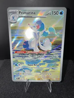 2026 Primarina 088/084 Illustration Rare Pitch Black Pokemon Holo Near Mint - Image 2