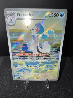 2026 Primarina 088/084 Illustration Rare Pitch Black Pokemon Holo Near Mint - Image 3