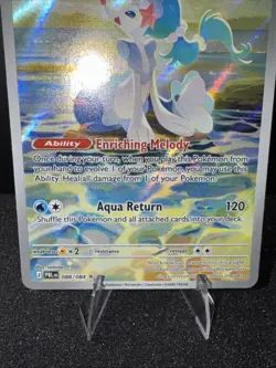 2026 Primarina 088/084 Illustration Rare Pitch Black Pokemon Holo Near Mint - Image 4