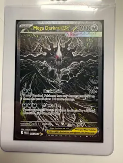 Pokemon Mega Darkrai EX 116/084 Secret Rare BREAKPOINT Holo English 2016 - Image 1