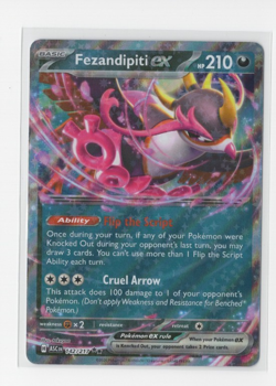 Pokemon Fezandipity EX 142/217 Ascended Heroes - Image 1