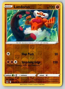 Landorus 105/196 Rare Lost Origin Pokemon Near Mint - Image 1