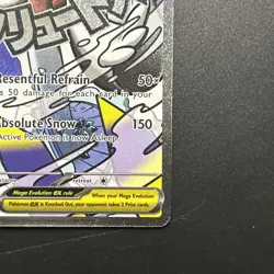 Mega Froslass Ex 265/217 Secret Rare Full Art Pokemon Card NM - Image 4