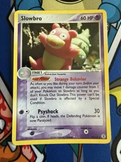 Pokemon EX Fire Red Leaf Green Slowbro #14/112 Holo Rare LP - Image 1