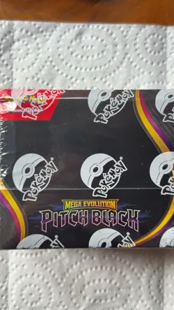 Pokemon Mega Evolution Pitch Black Booster Box Factory Sealed - Image 1