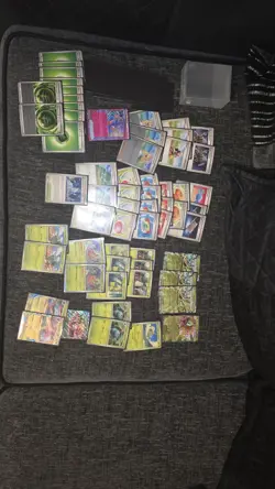 Mega Meganium + Mega Venusaur Complete 60 Card Deck Sleeved With Deck Box - Image 1