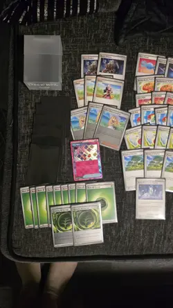 Mega Meganium + Mega Venusaur Complete 60 Card Deck Sleeved With Deck Box - Image 2