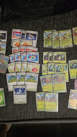 Mega Meganium + Mega Venusaur Complete 60 Card Deck Sleeved With Deck Box - Image 3