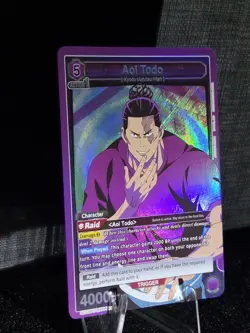 Bandai Namco Union Arena Aoi Todo R Holo Action Jujutsu Kaisen UE03BT/JJK-1-081 - Image 3