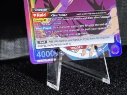 Bandai Namco Union Arena Aoi Todo R Holo Action Jujutsu Kaisen UE03BT/JJK-1-081 - Image 4