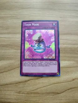 Yu-Gi-Oh! - Toon Mask - Secret Rare / Holo - DRL2-EN028 - Image 1