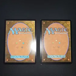 MTG Kamigawa Swamp Trading Card Foil Signed AojiMaiko - Image 2