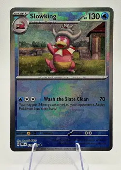 Pokemon TCG Slowking (Master Ball Pattern) 019/131 Sv: Prismatic Evolutions Holo - Image 1