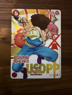 One Piece x Round 1 Collab USOPP OP11-003 ENGLISH Promo Card - Image 1