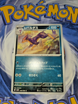 Pokemon TCG Liepard 048/066 Japanese Sv4k Ancient Roar CCG 2023 NM UK Seller - Image 1