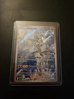 Pokemon TCG N's Reshiram Stamped Promo Holo Card 167/159 SV09 Journey Together - Image 1