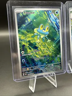 *2 CARDS* Froakie 88 Frogadier 89 Illustration Rare Pokemon TCG Chaos Rising - Image 2