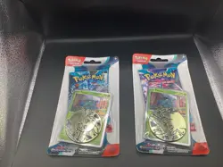 Pokemon TCG Scarlet & Violet: Paradox Rift Blister Pack (Pineco) Lot of 2 - Image 1