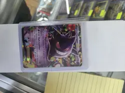 *LP Pokemon TCG 2014 Gengar EX Holo Card 34/119 Phantom Forces - Image 1