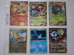 Pokemon EX Card Lot 6 Cards | Ninetales EX, M Venusaur EX, Venusaur EX, M... - Image 1