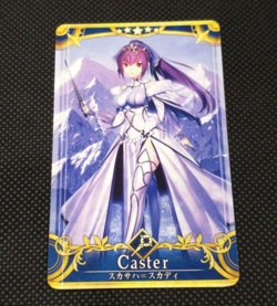 Official FGO Fate Grand Order Arcade Card Scathach Scathach Caster Fourth Stage - Image 1