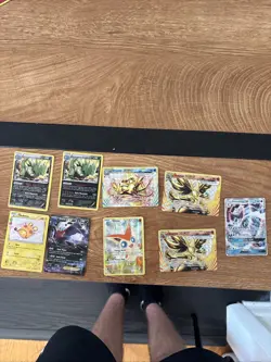 Pokemon Lot Haul Of 9 Cards Used Fast Shipping Rare Ex Cards - Image 1