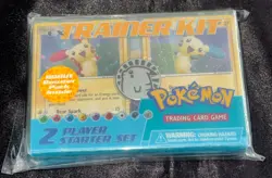 Trainer Kit 2 Plusle Minun Contains EX Series Booster Pikachu Coin Pokemon Cards - Image 1