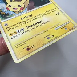 Pikachu HGSS03 Holo Black Star Promo Pokemon Card 2010 - Image 3