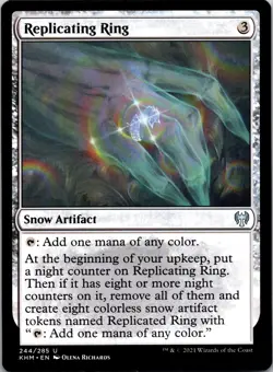 Replicating Ring 244 Uncommon Kaldheim MTG Near Mint - Image 1