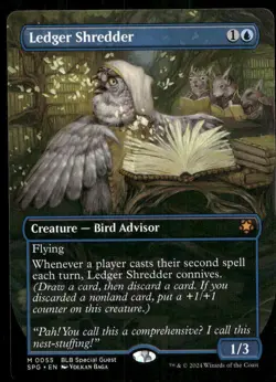 LEDGER SHREDDER (BORDERLESS) SPECIAL GUESTS MAGIC: THE GATHERING LP - Image 1
