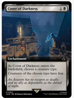 1x Cover of Darkness *Extended Art* - Assassin's Creed Rare! NM Mint - Image 1