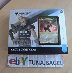 Limit Break Final Fantasy VII Collector Commander Deck Magic The Gathering Cloud - Image 1