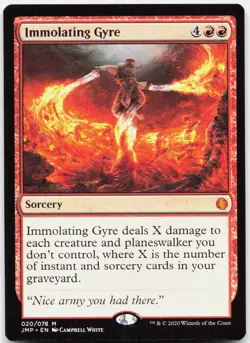 Immolating Gyre 20 Near Mint Jumpstart Mythic Magic: The Gathering - Image 1