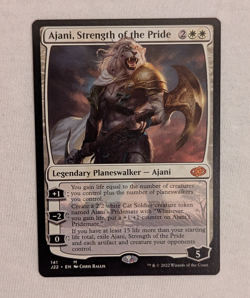 Ajani, Strength of the Pride Jumpstart 2022 Regular Mythic NM - Image 1