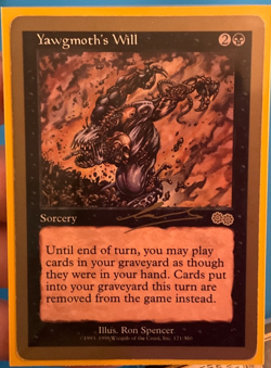 Yawgmoth's Will MTG World Championship Decks 2000 171/350 MTG - Image 1
