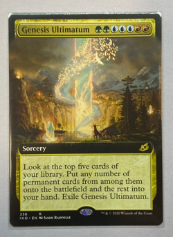 MTG - Ikoria: Lair of Behemoths - Genesis Ultimatum - Extended Art - NM - Image 1