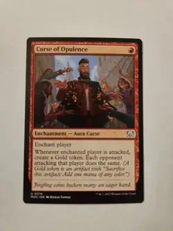 Curse of Opulence Commander: March of the Machine Regular - Image 1
