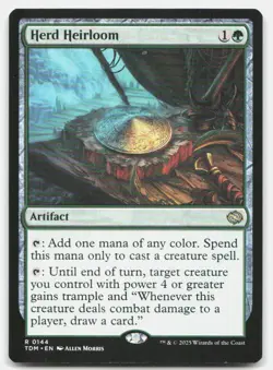 Herd Heirloom 144 Rare Tarkir: Dragonstorm Magic: The Gathering NM - Image 1