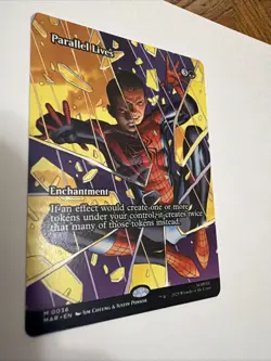 Parallel Lives Borderless Marvel Universe Eternal-Legal Regular Mtg M/NM Mythic - Image 2