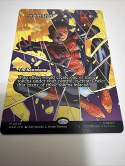 Parallel Lives Borderless Marvel Universe Eternal-Legal Regular Mtg M/NM Mythic - Image 4