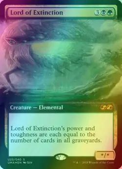 Lord of Extinction - Foil NM MTG Ultimate Masters: Box Toppers - Image 1