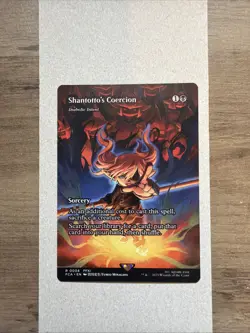 Magic: The Gathering Shantotto's Coercion Rare Sorcery FFXI 0034 Regular English - Image 1